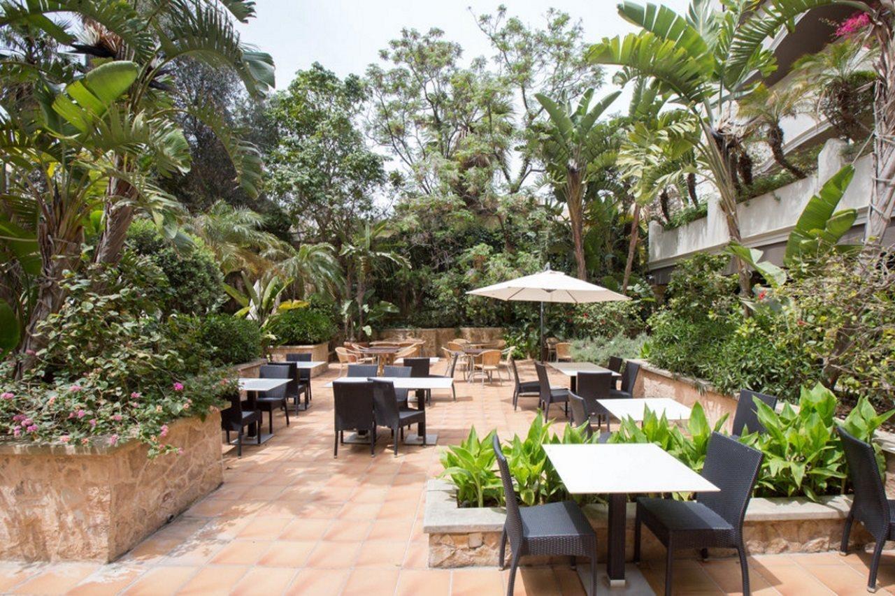 Fortina Spa Resort 슬리에마 외부 사진 The hotel's garden